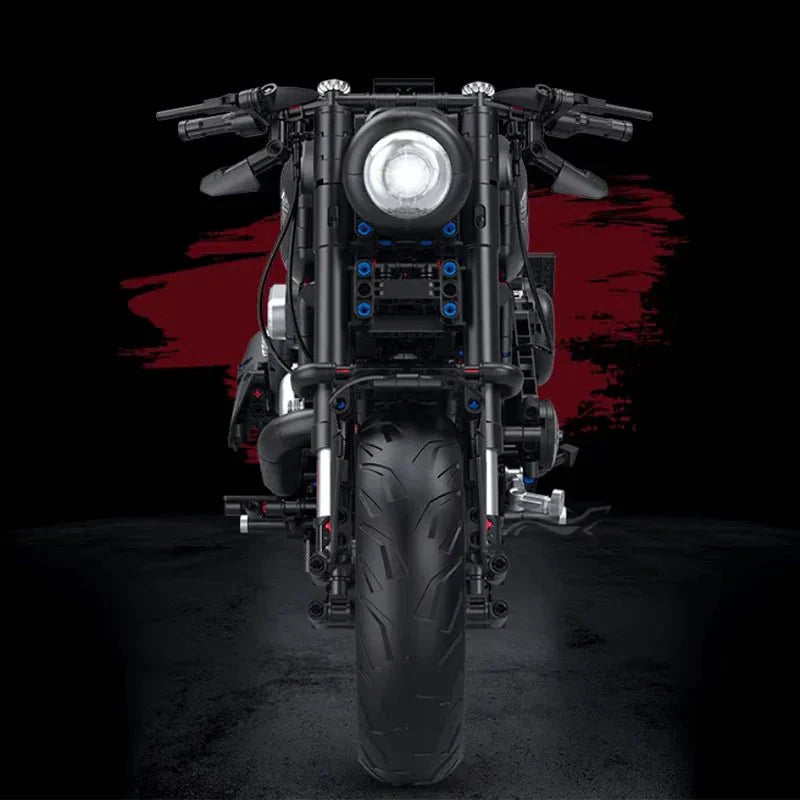 Custom V-Twin Muscle Cruiser | 2049pcs