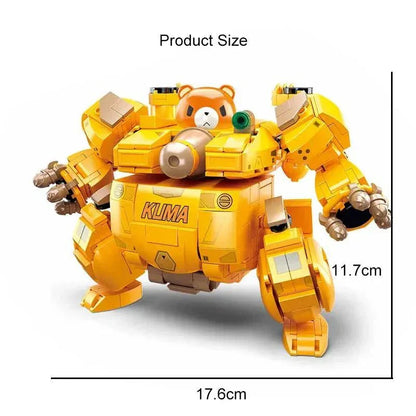 Heavy Artillery Mecha Robot Warrior Bricks Toy | 489pcs