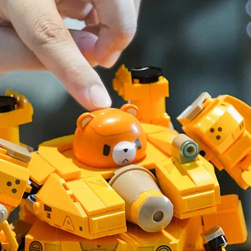 Heavy Artillery Mecha Robot Warrior Bricks Toy | 489pcs