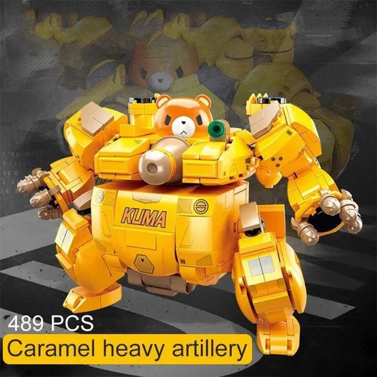 Heavy Artillery Mecha Robot Warrior Bricks Toy | 489pcs