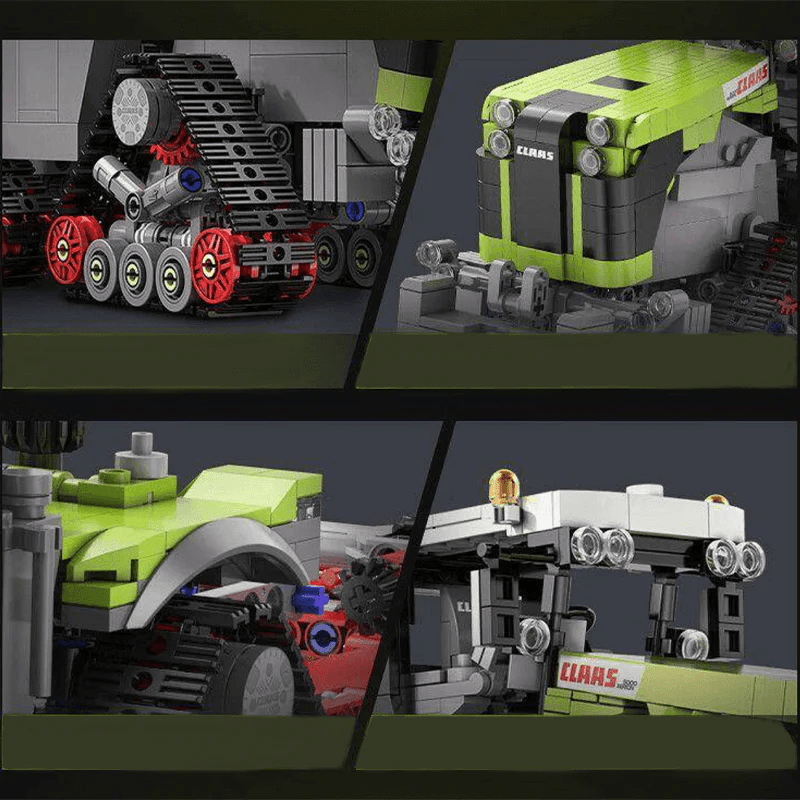 Heavy-Duty Articulated Farm Tractor | 1335pcs