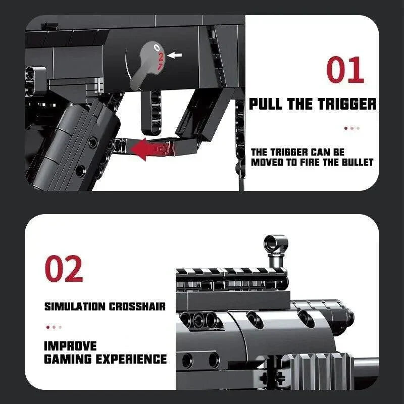 Heavy Duty SMG Combat | 1539pcs