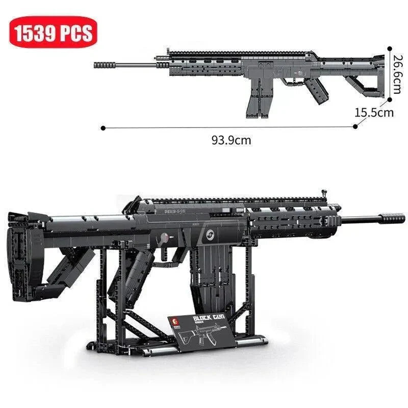 Heavy Duty SMG Combat | 1539pcs