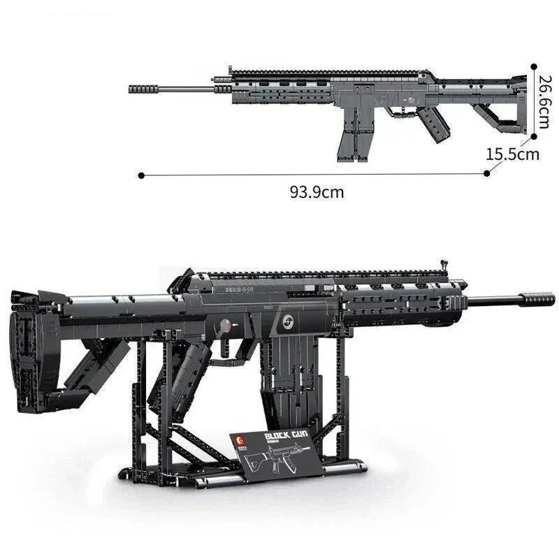 Heavy Duty SMG Combat | 1539pcs