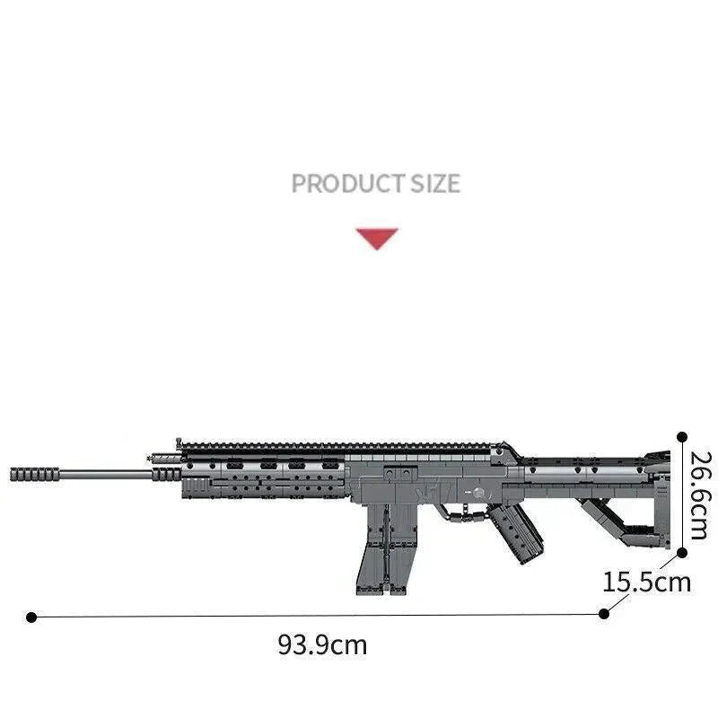 Heavy Duty SMG Combat | 1539pcs