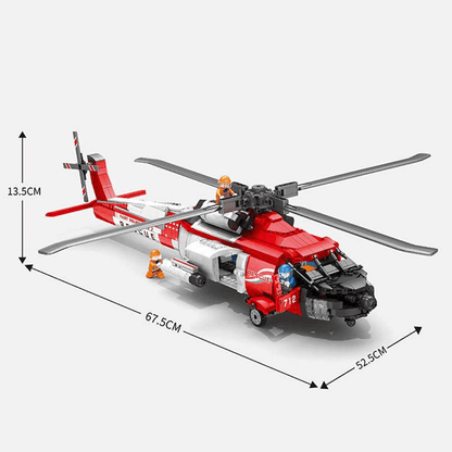 HH-60J Search And Rescue Aircraft | 1136pcs