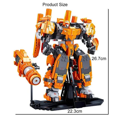 Hot Steel Mecha Robot Warrior Bricks Toy | 1385pcs