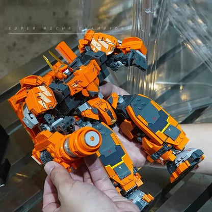 Hot Steel Mecha Robot Warrior Bricks Toy | 1385pcs