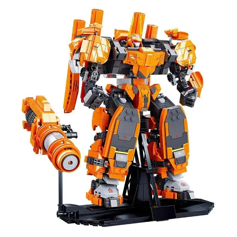 Hot Steel Mecha Robot Warrior Bricks Toy | 1385pcs