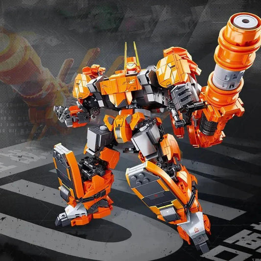 Hot Steel Mecha Robot Warrior Bricks Toy | 1385pcs