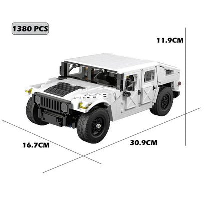 Military-Style Off-Road Utility | 1380pcs