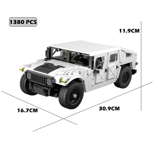 Military-Style Off-Road Utility | 1380pcs