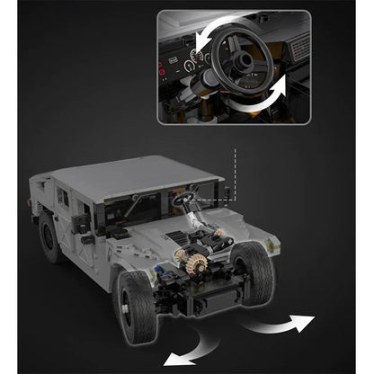 Military-Style Off-Road Utility | 1380pcs