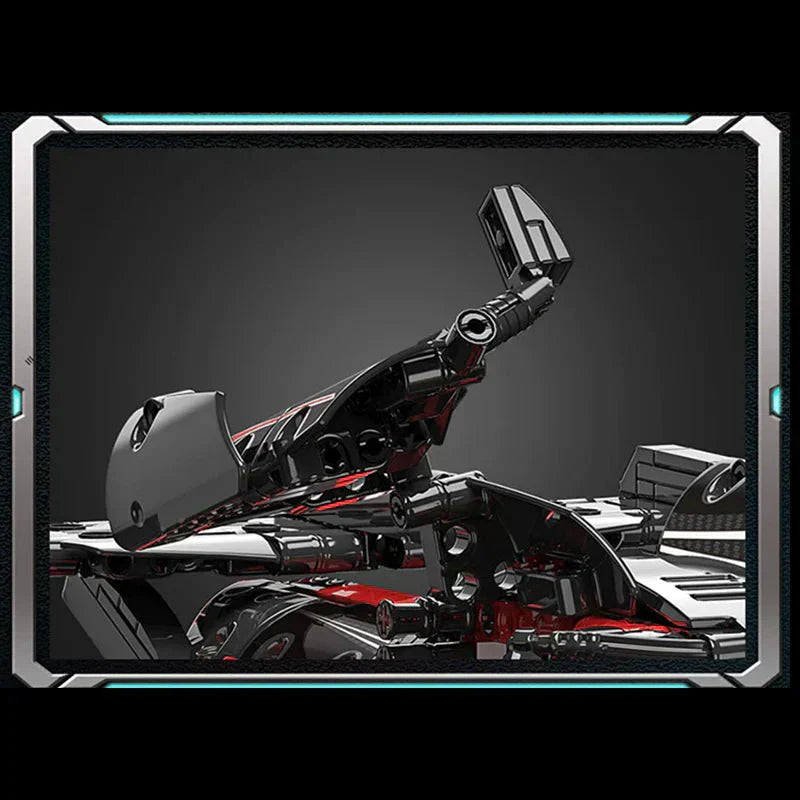 Red Concept Hypercar | 1390pcs