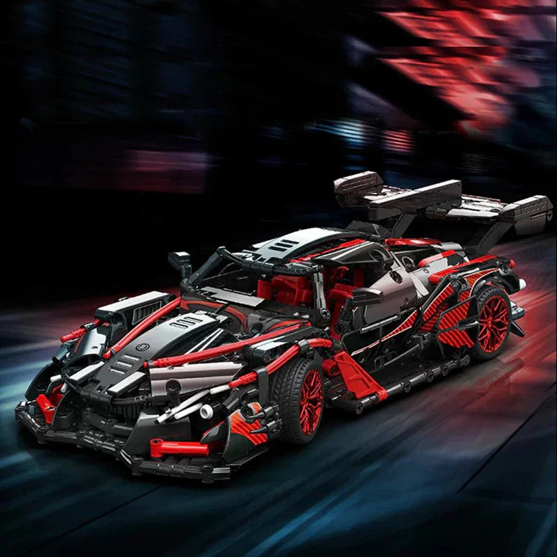 Red Concept Hypercar | 1390pcs