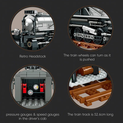 Union Pacific Big Boi Steam Train | 1277pcs