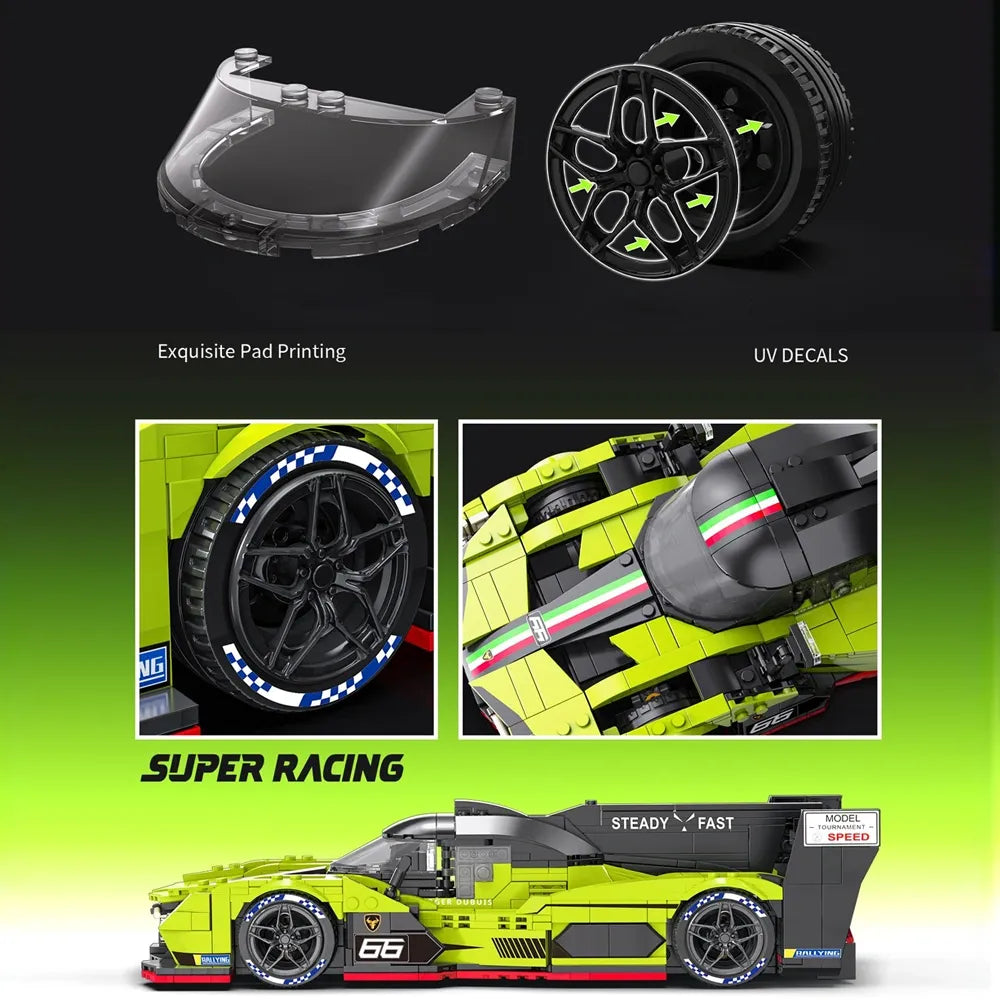 Italian SC63 V8 Endurance | 1187pcs
