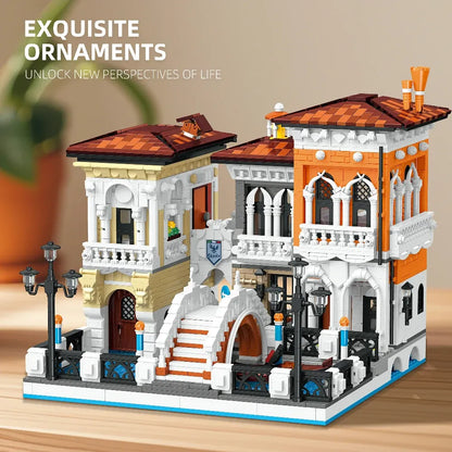 The Little Venice Modular Buildings | 2926 Pcs