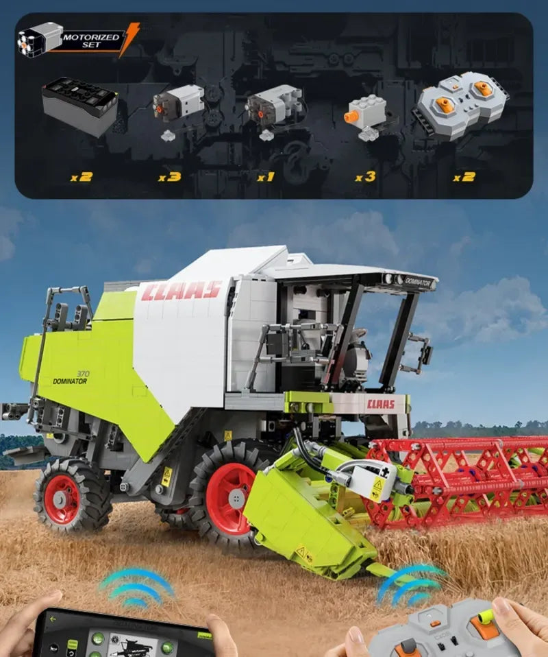 Claas Dominator 370 Harvester | 4568pcs