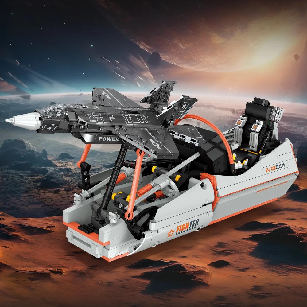 F35 Fighter Jet Simulator | 941pcs