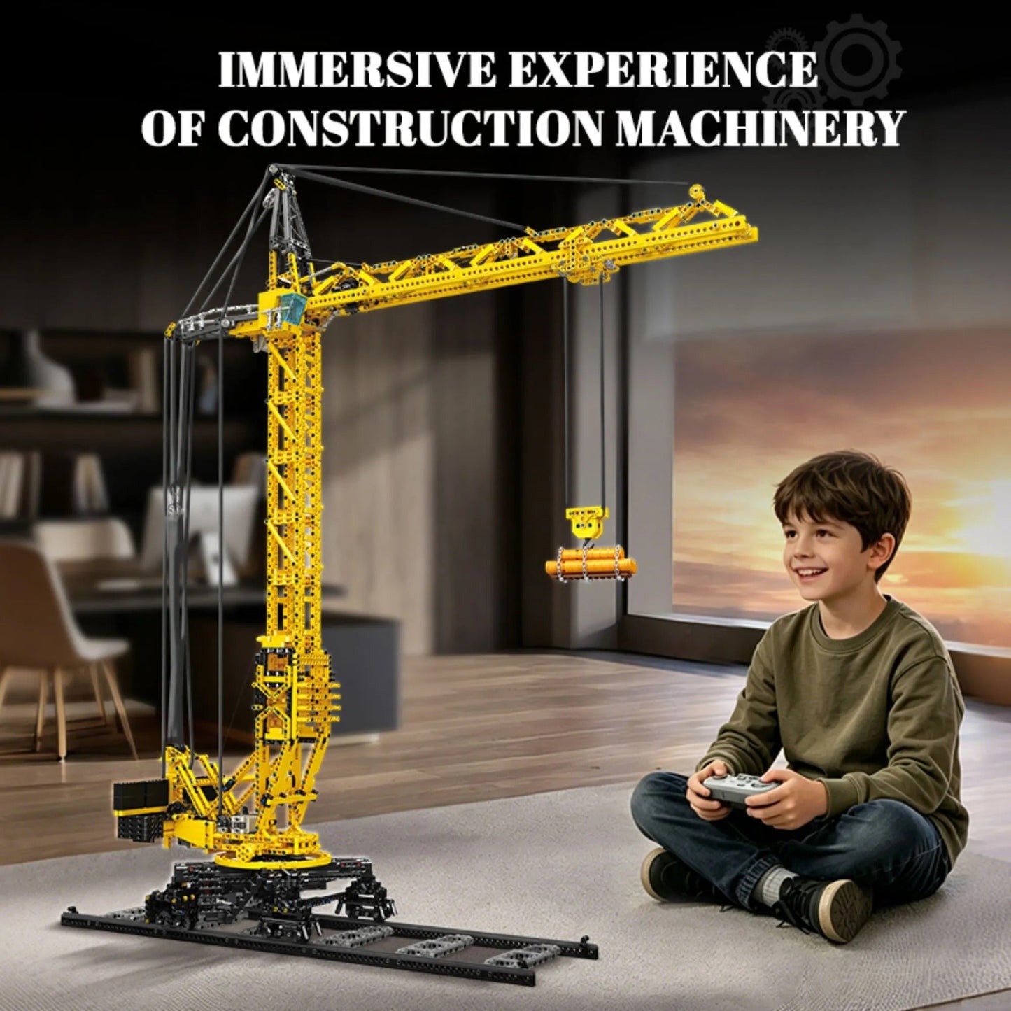 Construction Tower Crane | 2524 Pcs