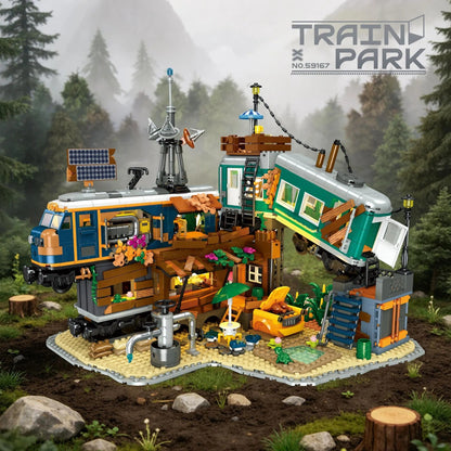 Train Park Modular Buildings | 2349 Pcs