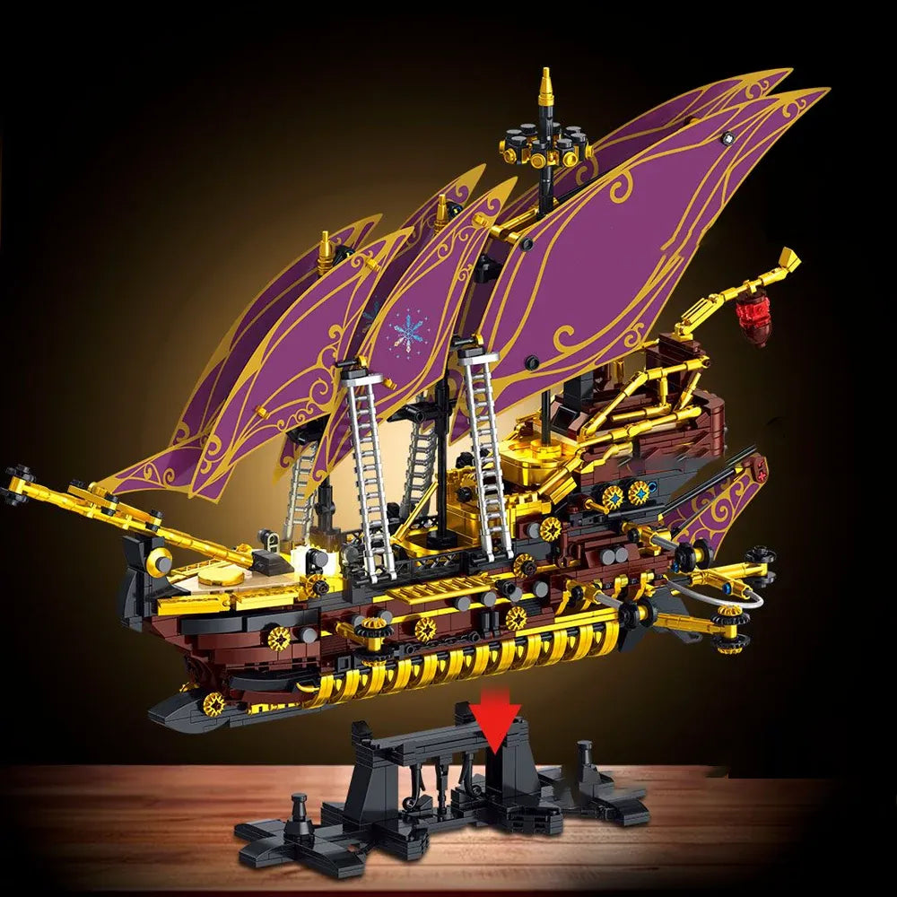 Steampunk Pirate Ship | 2225pcs