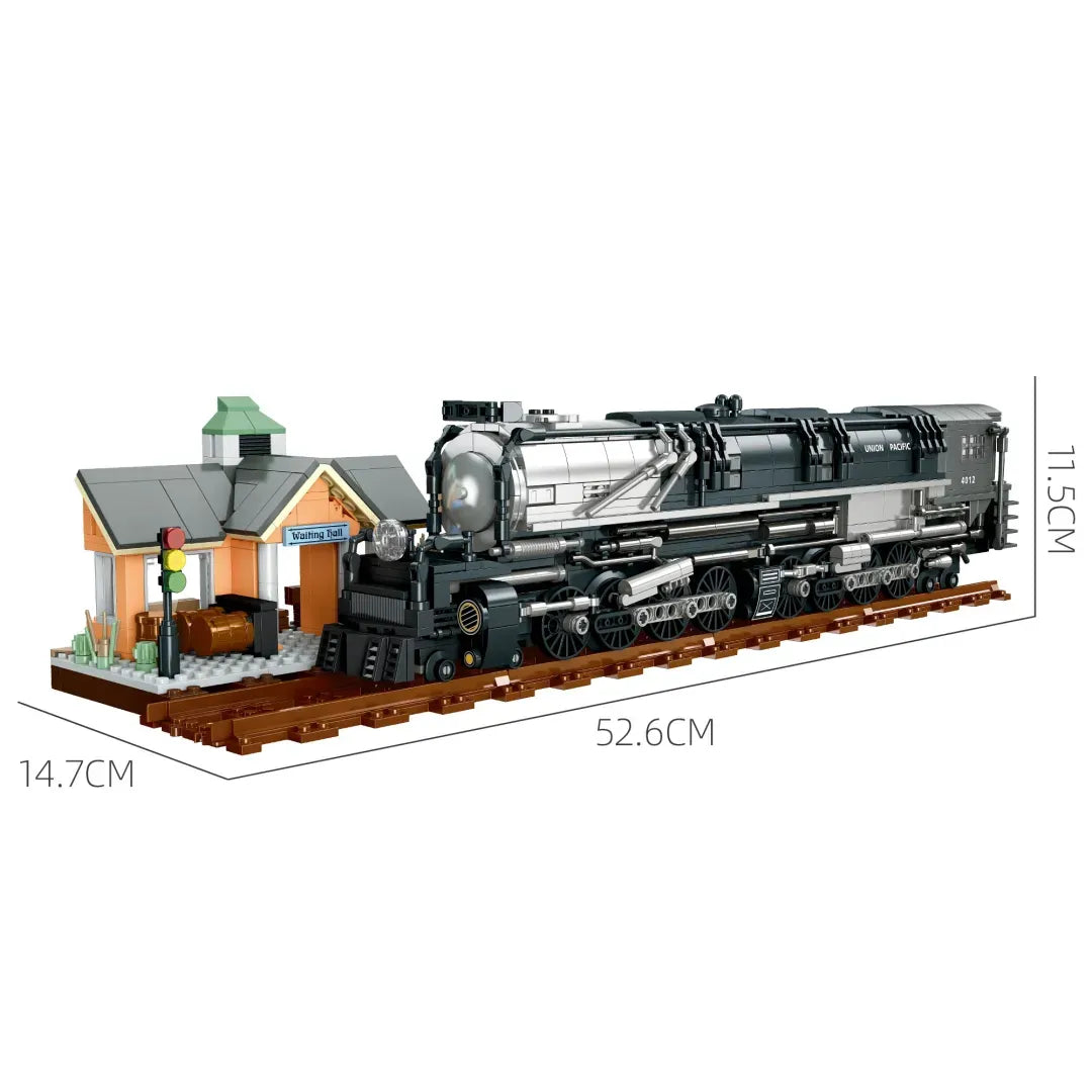 Union Pacific Big Boi Steam Train | 1277pcs