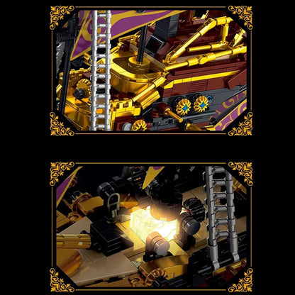 Steampunk Pirate Ship | 2225pcs