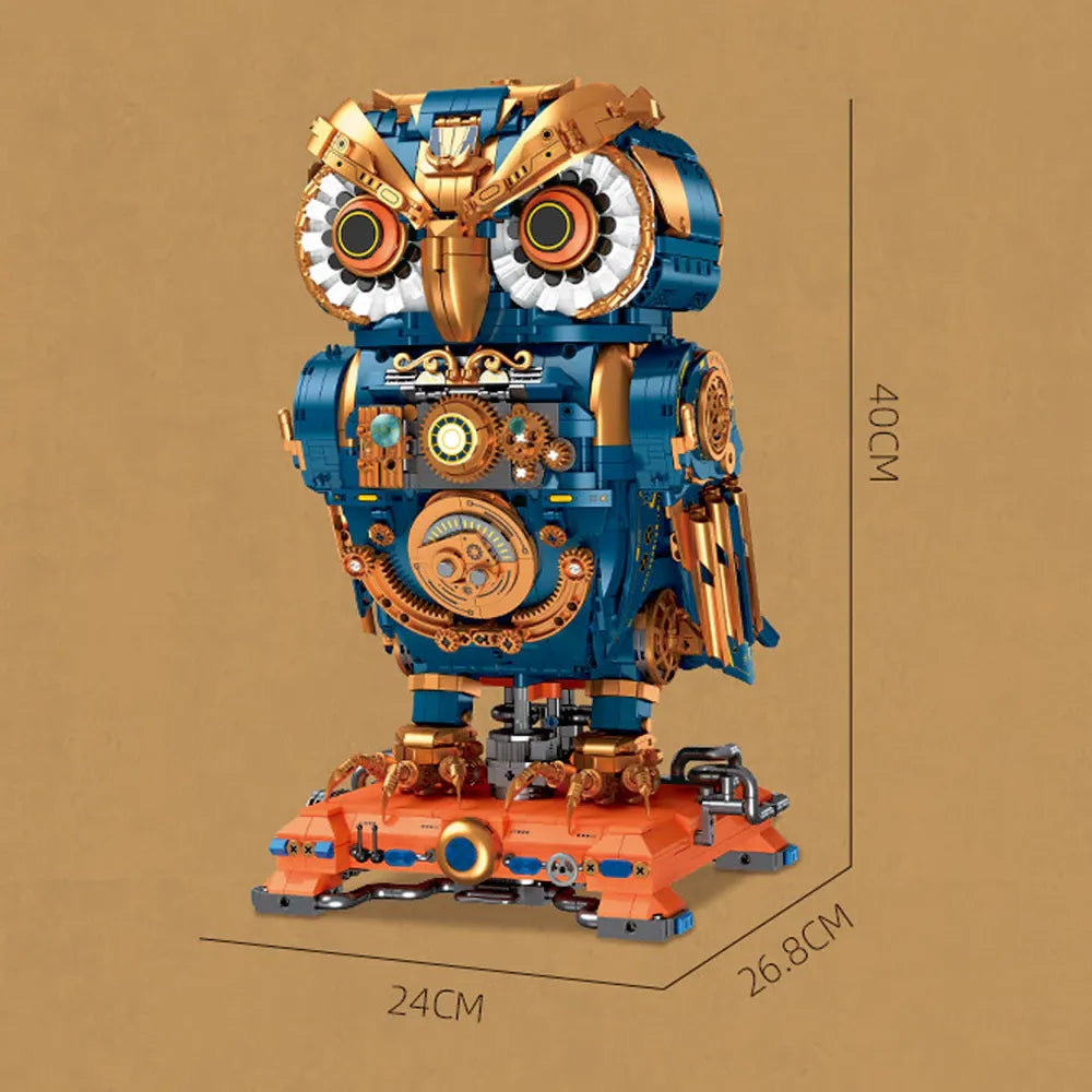 Steampunk Owl Creator | 3210pcs