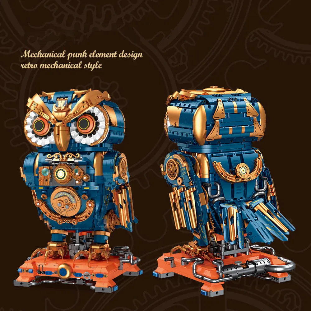 Steampunk Owl Creator | 3210pcs