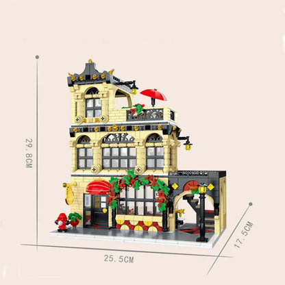 The City Restaurant Modular Building | 1464 Pcs