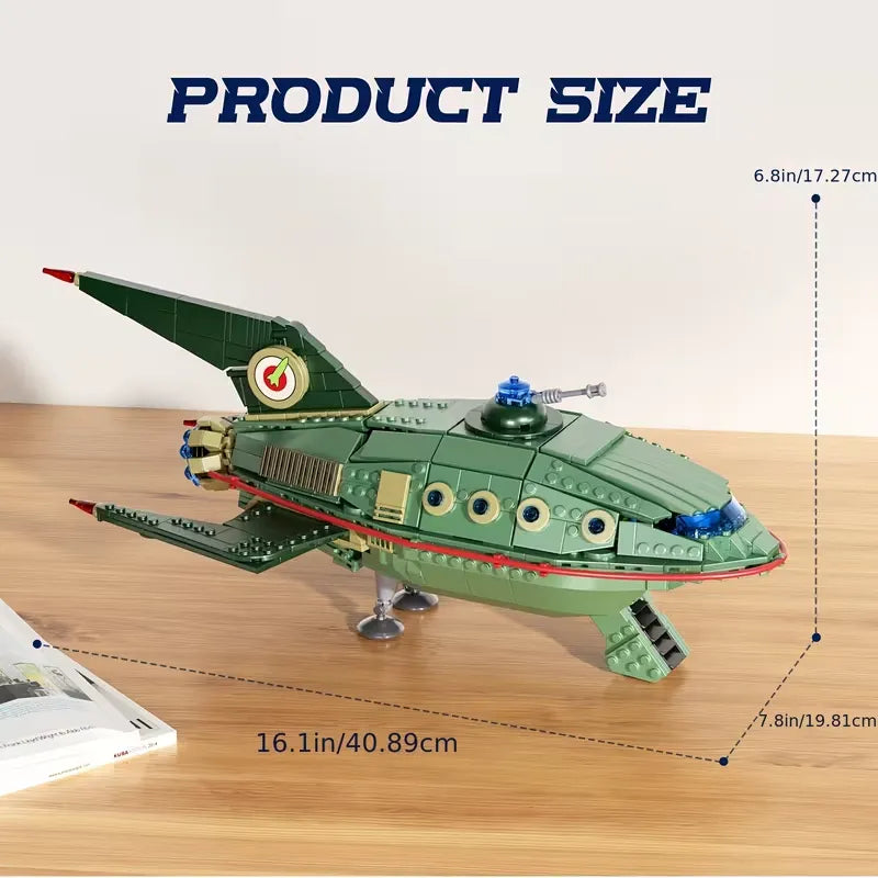 Planet Express Ship | 628pcs
