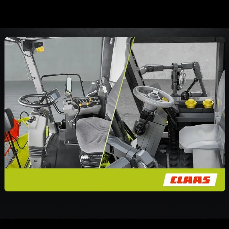 Claas Dominator 370 Harvester | 4568pcs