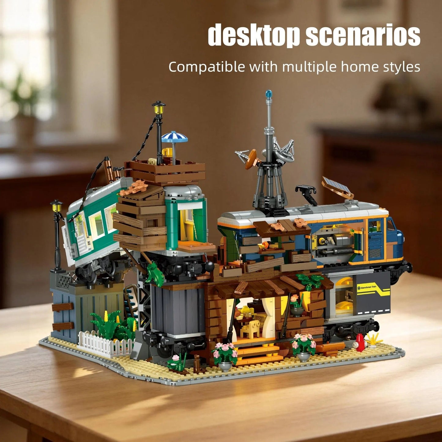 Train Park Modular Buildings | 2349 Pcs