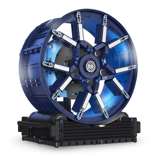 French W16 Hypercar Wheel Display | 1050pcs