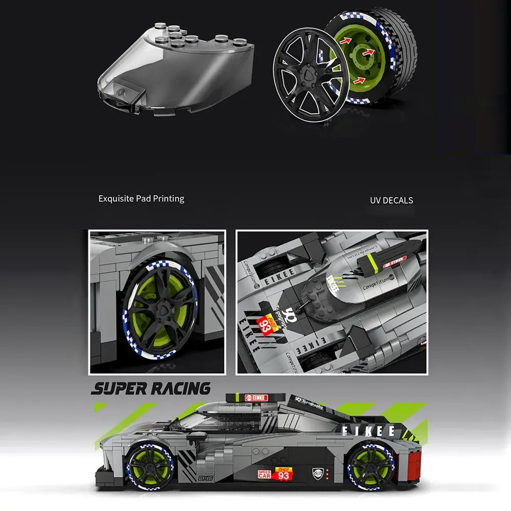 French 9x8 Hypercar Endurance | 1028pcs