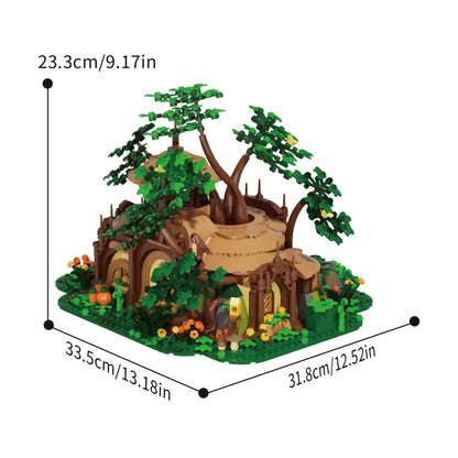 The Woodland sanctuary | 1854pcs