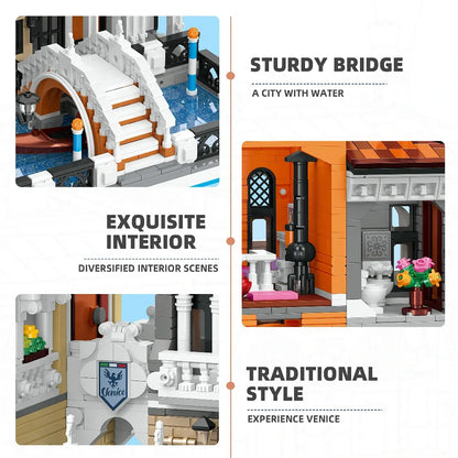 The Little Venice Modular Buildings | 2926 Pcs