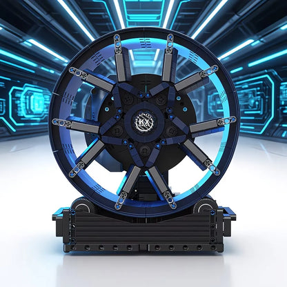 French W16 Hypercar Wheel Display | 1050pcs
