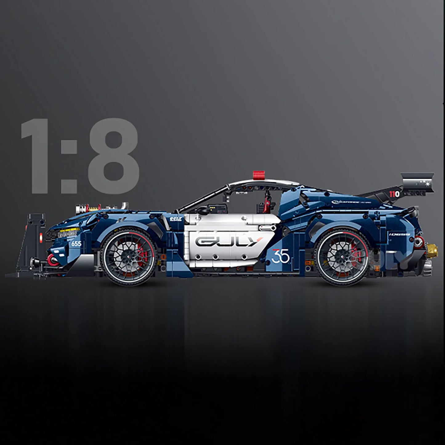 Turbocharged Mustang Police Car | 3975pcs