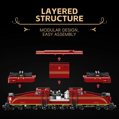 Vintage Express Locomotive | 1444 Pcs