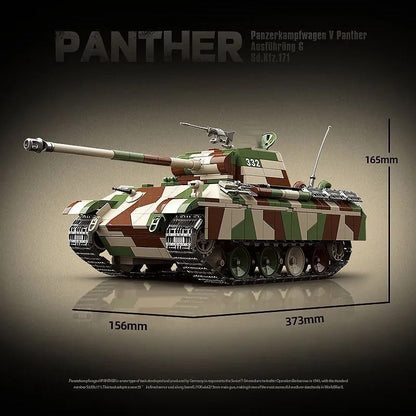 German Panzerkampfwagen V Panther Tank | 2288 Pcs