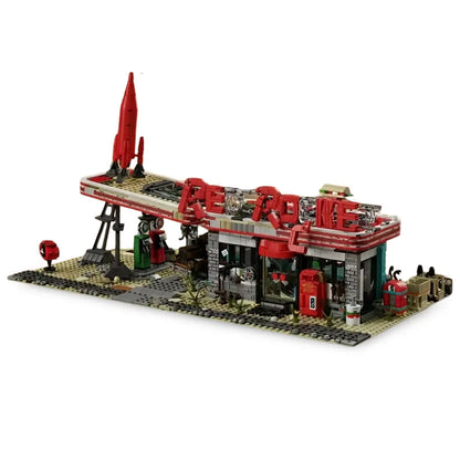 Red Rocket Abandoned Gas Station Fallout | 2221pcs