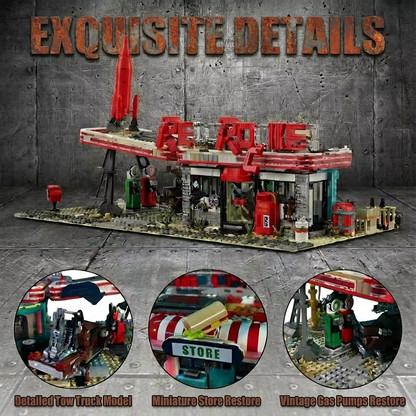 Red Rocket Abandoned Gas Station Fallout | 2221pcs