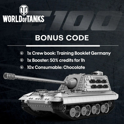 E100 Battle Tank | 1498 Pcs