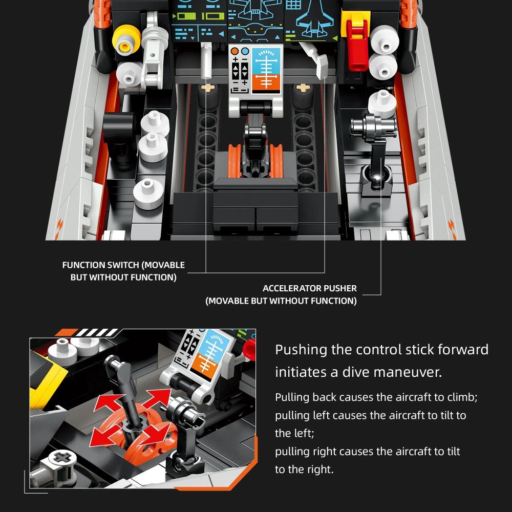 F35 Fighter Jet Simulator | 941pcs