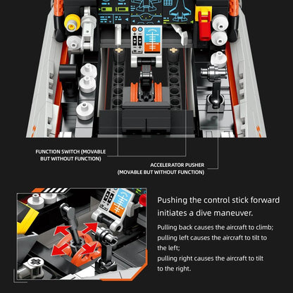 F35 Fighter Jet Simulator | 941pcs