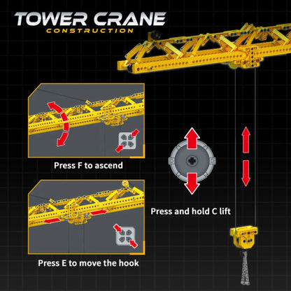 Construction Tower Crane | 2524 Pcs