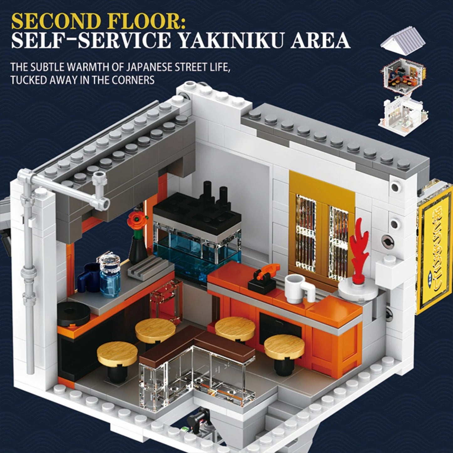 Japanese BBQ Restaurant | 1389 Pcs